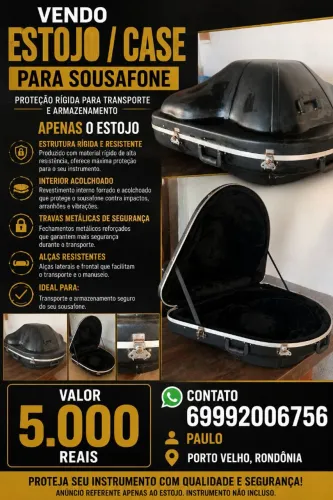 VENDO ESTOJO CASE PARA SOUSAFONE