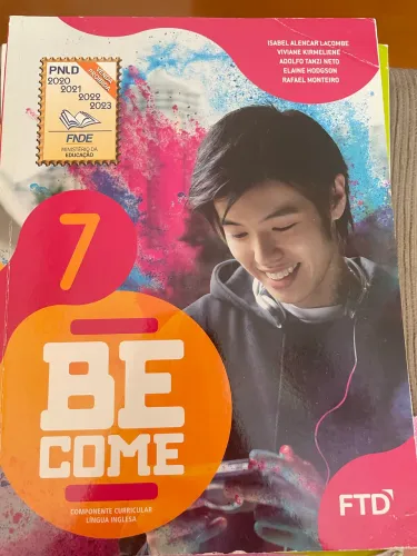 Livro de inglês BeCome do 7°ano