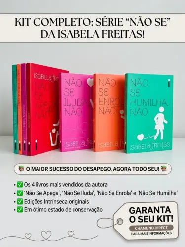 Livros da Isabela Freitas
