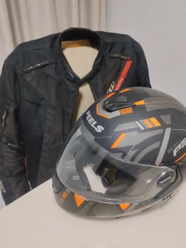 Kit Jaqueta X11+ Capacete Peels 