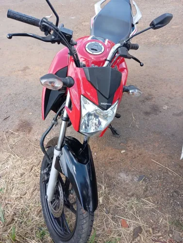 Moto muito corcervada