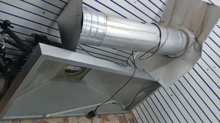 Coifa com motor