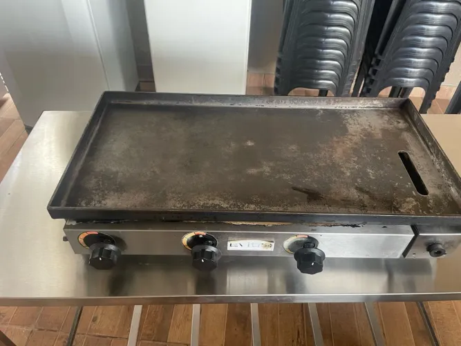 Chapa mas mesa de inox 550