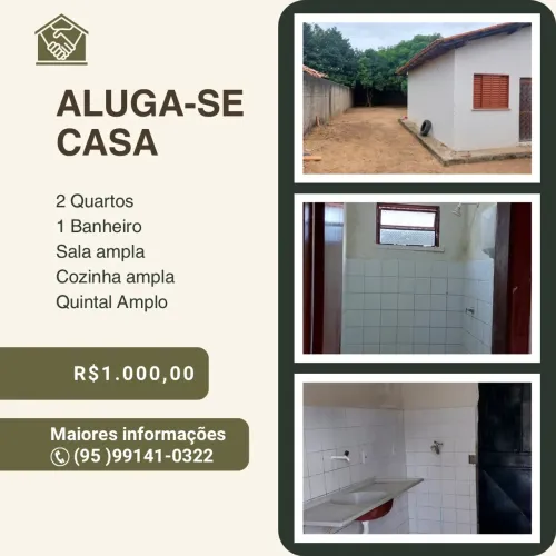 Aluga-se casa no *Cruviana*