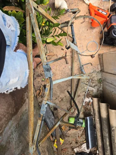 Rack de teto pra carregar escada