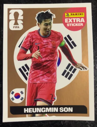 Heungmin Son - Extra Sticker Bronze Copa do Mundo 2026