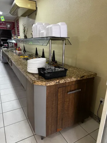 Buffet quente e frio