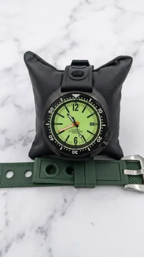 Relógio Tandorio Automático Seiko Nh 35 02 pulseiras Safira novo