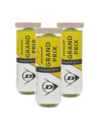 Bola de Tenis Dunlop Grand Prix Pack de 3 Tubos