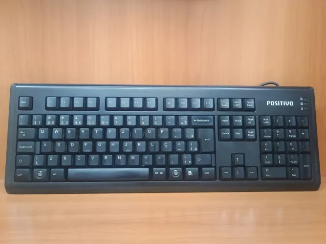 Teclado Positivo Com Fio USB