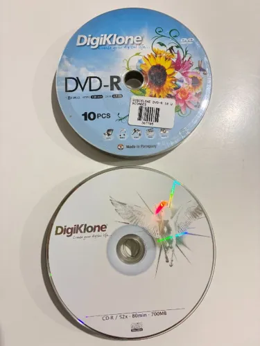 Discos Virgem Dvd-r E Cd-r Digiklone