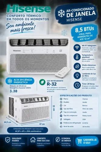 Ar condicionado janela