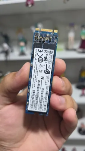 SSD M.2 NGFF (Sata) de 128gb da SanDisk, seminovo- Pc Gamer Notebook Placa Mãe 128 GB HD