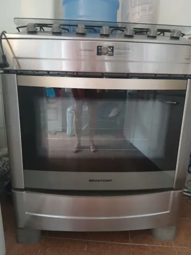 Fogão 6 bocas Brastemp