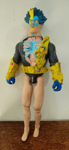Boneco Tempest Action Man Hasbro 2001 - Vilão Vintage Raro