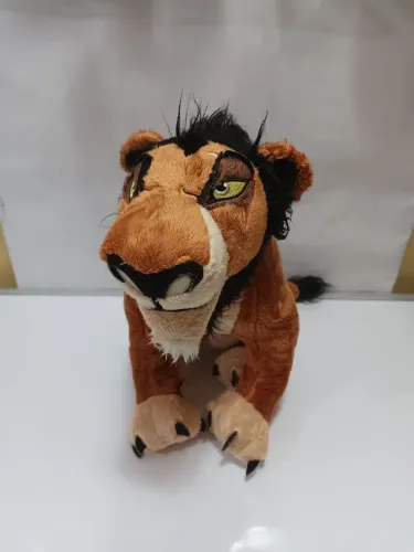 Pelúcia Scar rei leão Disney 