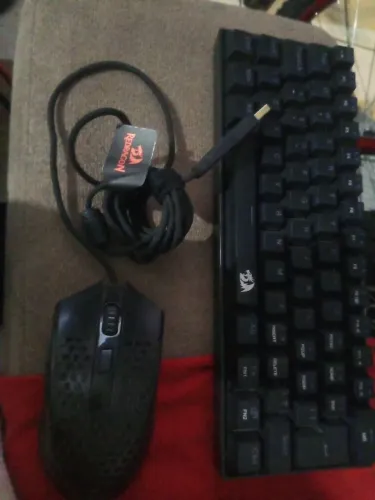 MOUSE GAMER TECLADO GAMER MECÂNICO E FONE DE BRINDE