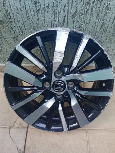 Roda de Liga Leve ORIGINAL "SOMENTE UMA" Honda New City Fit aro 16 "PRA REFORMAR"