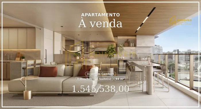 Oportunidade Única: Apartamento em Jardim Camburi com Varanda Gourmet