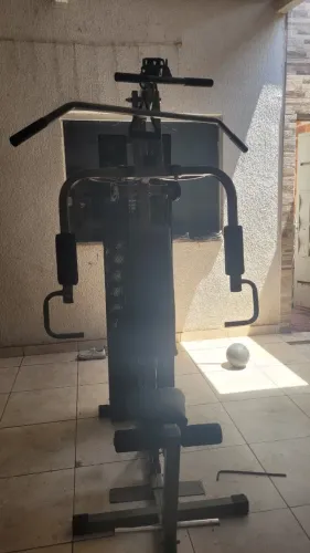Estação de Musculação Multifuncional - Academia em Casa