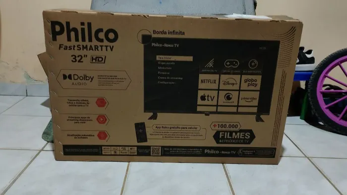 TV 32 POLEGADAS NOVA NA CAIXA