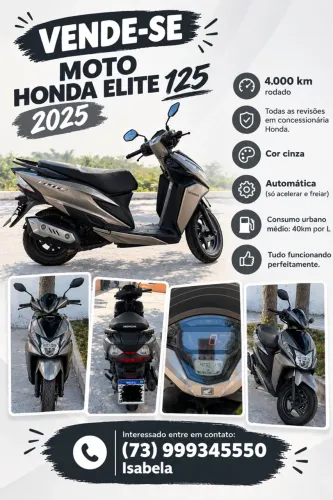 Honda Elite 125 2025