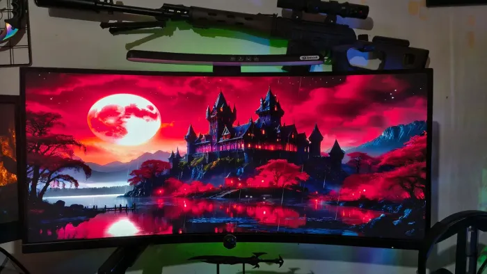 Monitor SuperFrame Precision 34 3440x1440 240Hz - perfeito