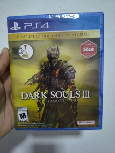 Dark Souls 3 The Fire Fades Edition PS4 Lacrado Completo DLCs