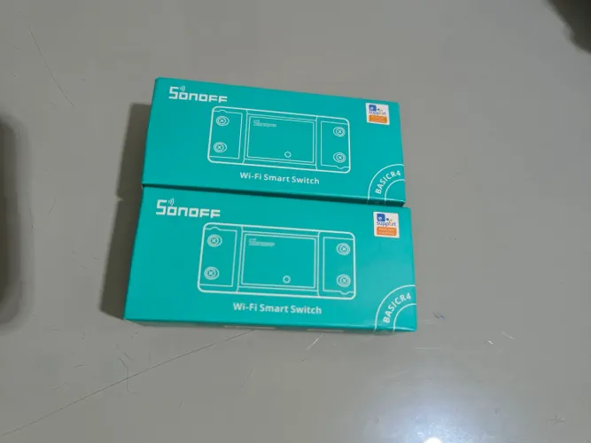 Interruptor inteligente da sonoff wi-fi 2 por 60