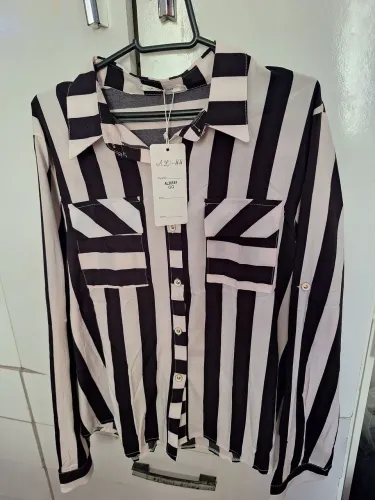 Camisa manga longa feminina