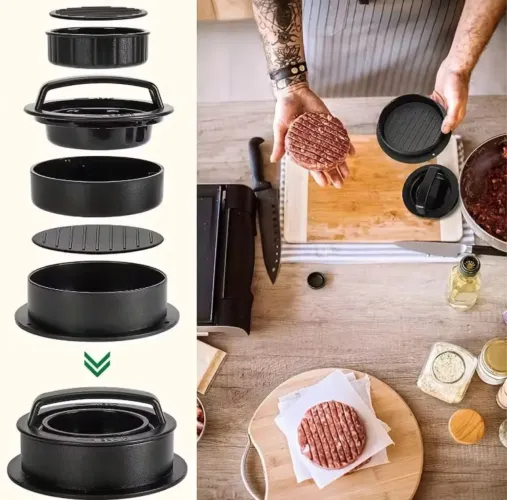 Kit forma para hambúrguer