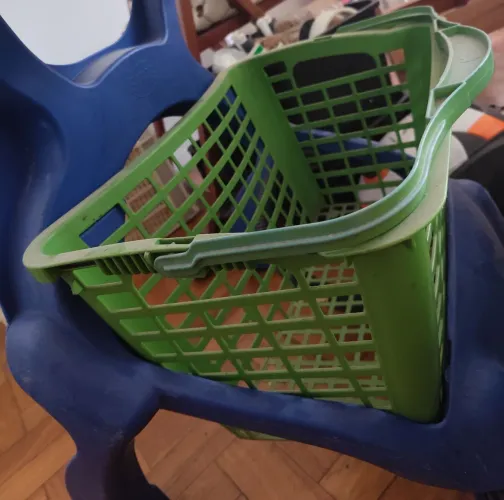 Cestas para carrinho de compras