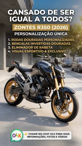 ZONTES R350 2026 PERSONALIZADA