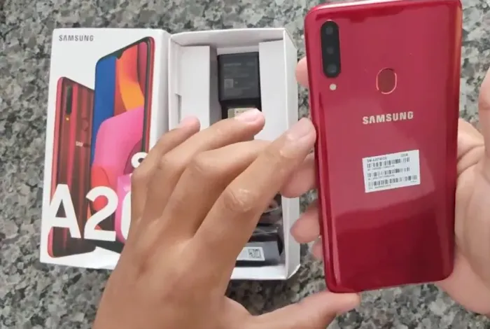 Celular A20s Vermelho
