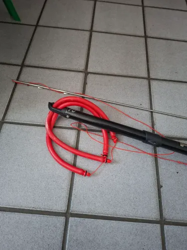 Arbalete para pesca.