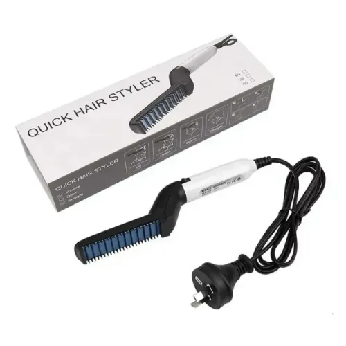 Pente Chapinha Barba e Cabelo - Novo - Pague Na Entrega