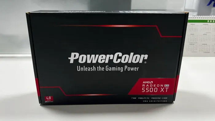 Placa de Vídeo RX 5500 XT 4GB PowerColor