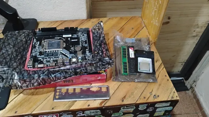 Placa mãe 1150 Pcyes, 16gb ram ddr3, i5 4690k