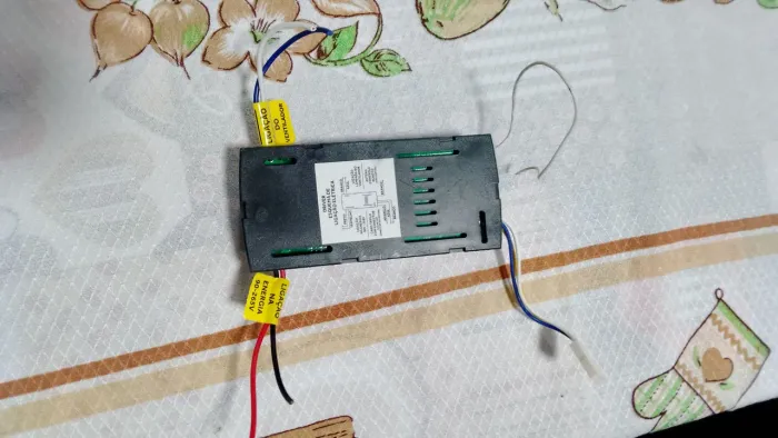 Controle e módulo ventilador