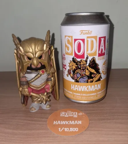 Funko Soda Gavião Negro DC Comics (regular - limitado a 10.500 peças)