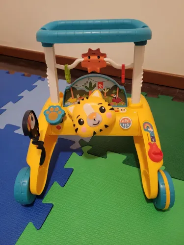 Empurrador 2 lados Tigre Fisher-Price