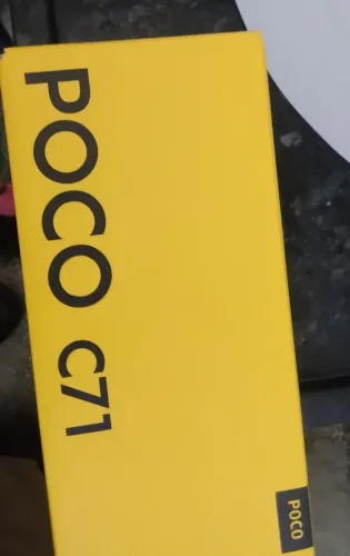Celular poco C71 novo nunca usado