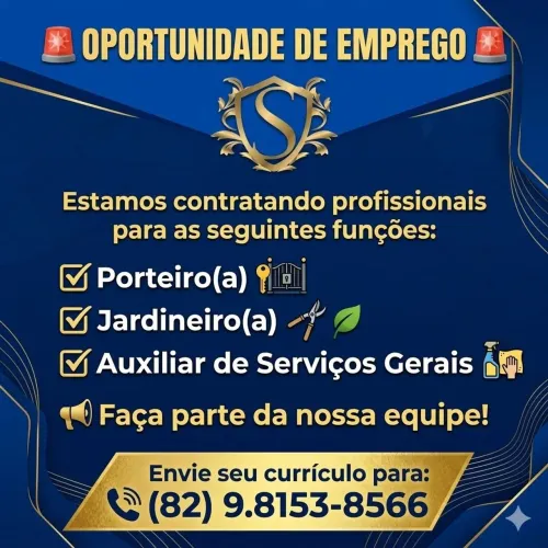 OPORTUNIDADE EMPREGO