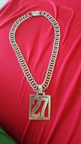 Cordão de prata 925 modelo escama 