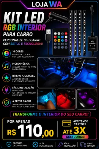 Led pra carro 