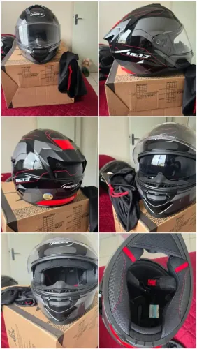CAPACETE HEALTH MODELO TRACKER GLASS N 64 NOVO
