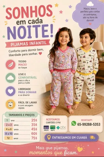 Pijamas infantil