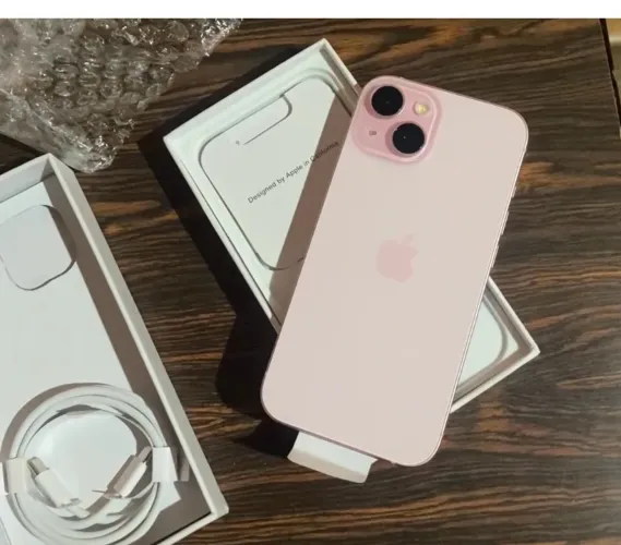 iPhone 15 Rosa 128GB Novo