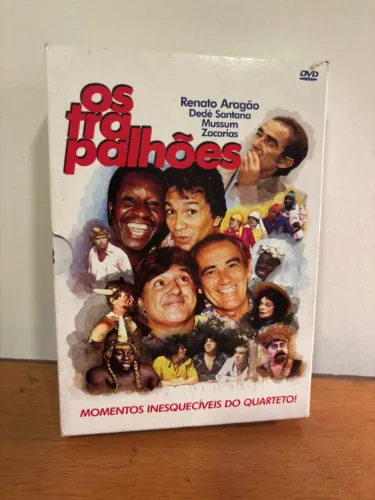 Dvd box Os Trapalhões - coleção