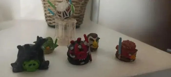 bonecos angry birds star wars